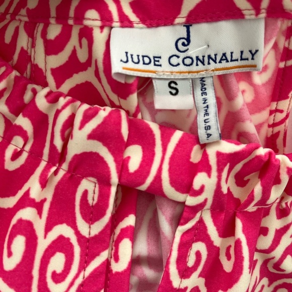 Jude Connally NWOT• Lisa Mod Garden Dress in Pink/Cream Swirl Halter, Size S - Picture 11 of 17